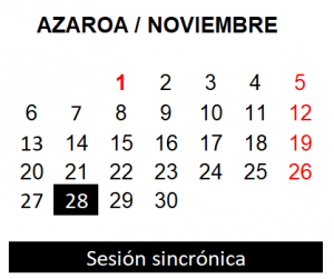 Calendario